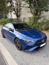 Mercedes-Benz CLA 200 AMG Spurassistent Garantie Kamera - mit Benzin-Antrieb: Coupe, Blau, Garantie