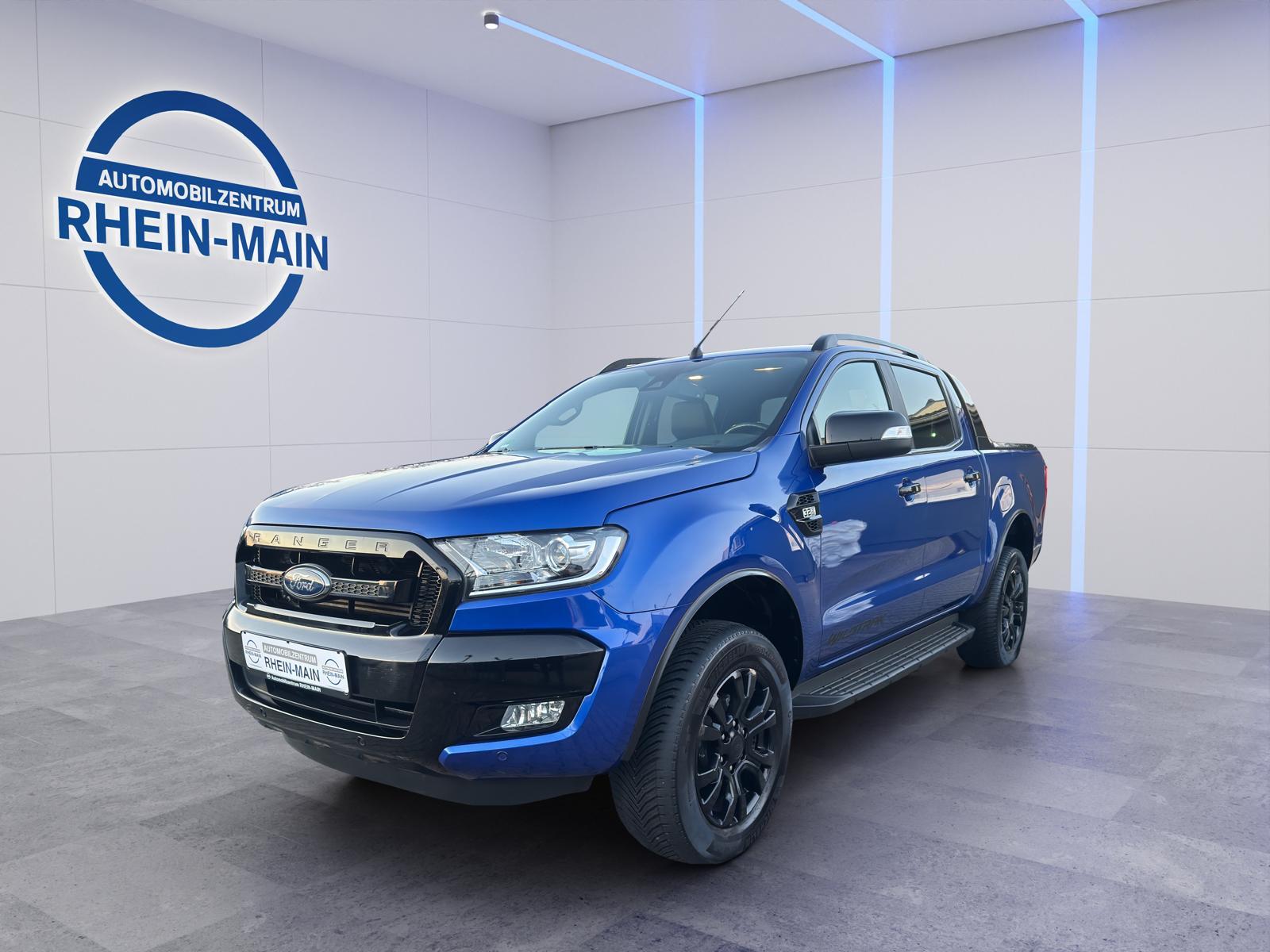Ford Ranger Wildtrak DoKa 4x4 BLUE EDITION TOP ZUSTAN