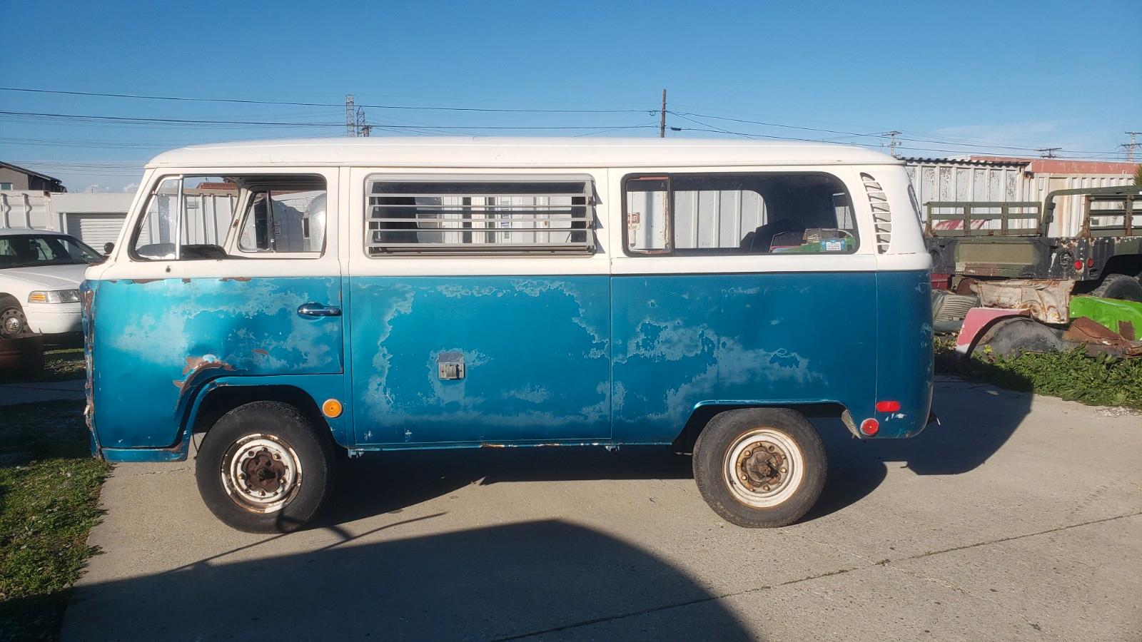 Volkswagen T2 VW Bus 1969. California car.