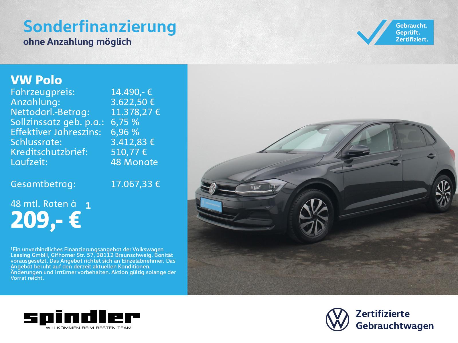 Volkswagen Polo Active 1.0 / App-Connect, LED, SHZ, DAB+