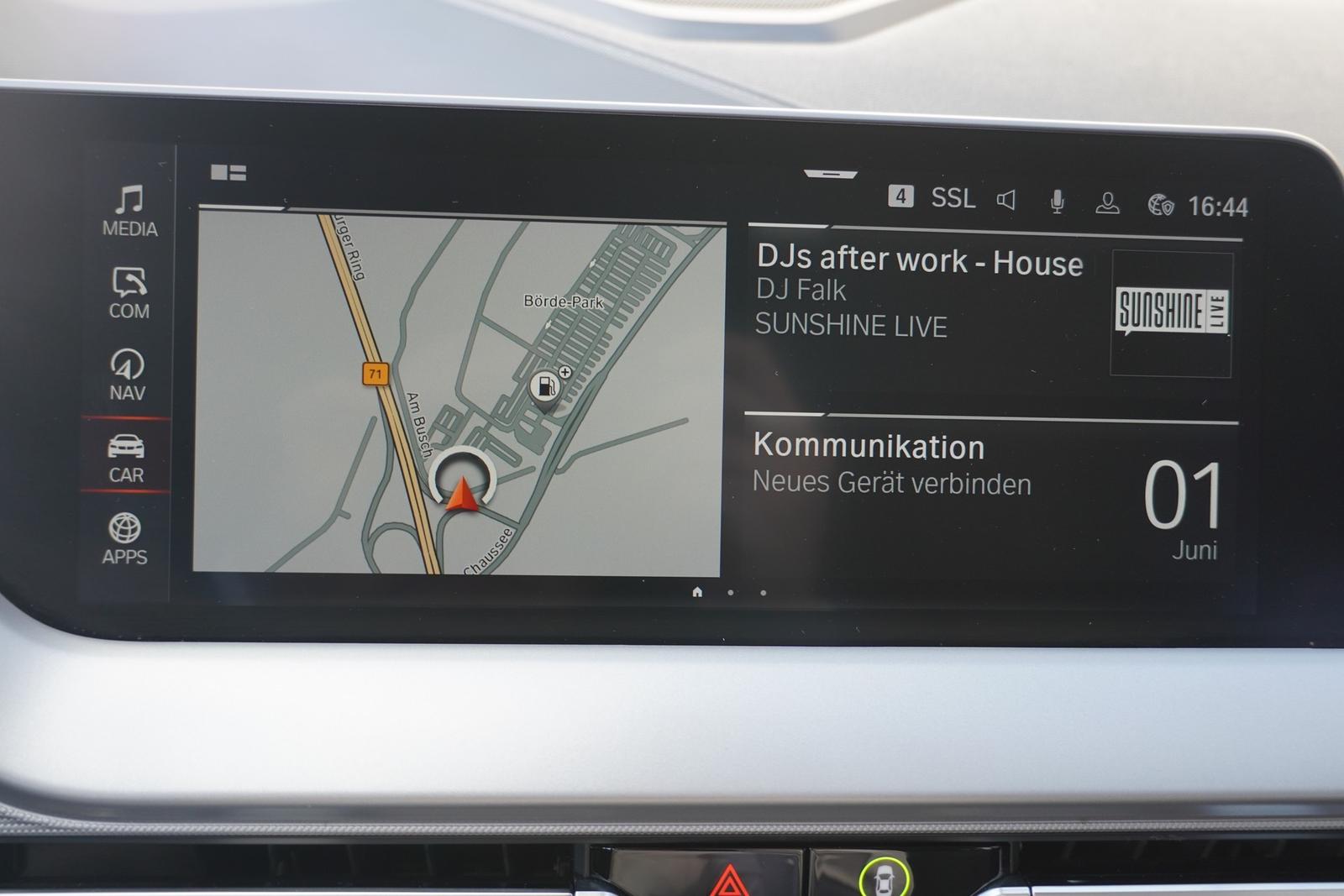 BMW 118 i Advantage LED Navi Sitzheizung Tempomat DAB, миниатюра 11