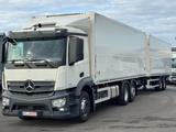 Mercedes-Benz ANTOS 2543 / 2 x LBW / LENACHSE / KOMPLETTZUG - Kühlkastenwagen