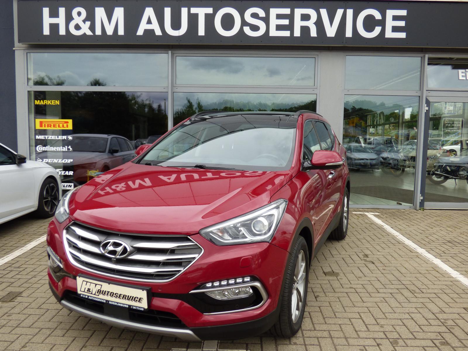 Hyundai Santa Fe blue Premium 4WD