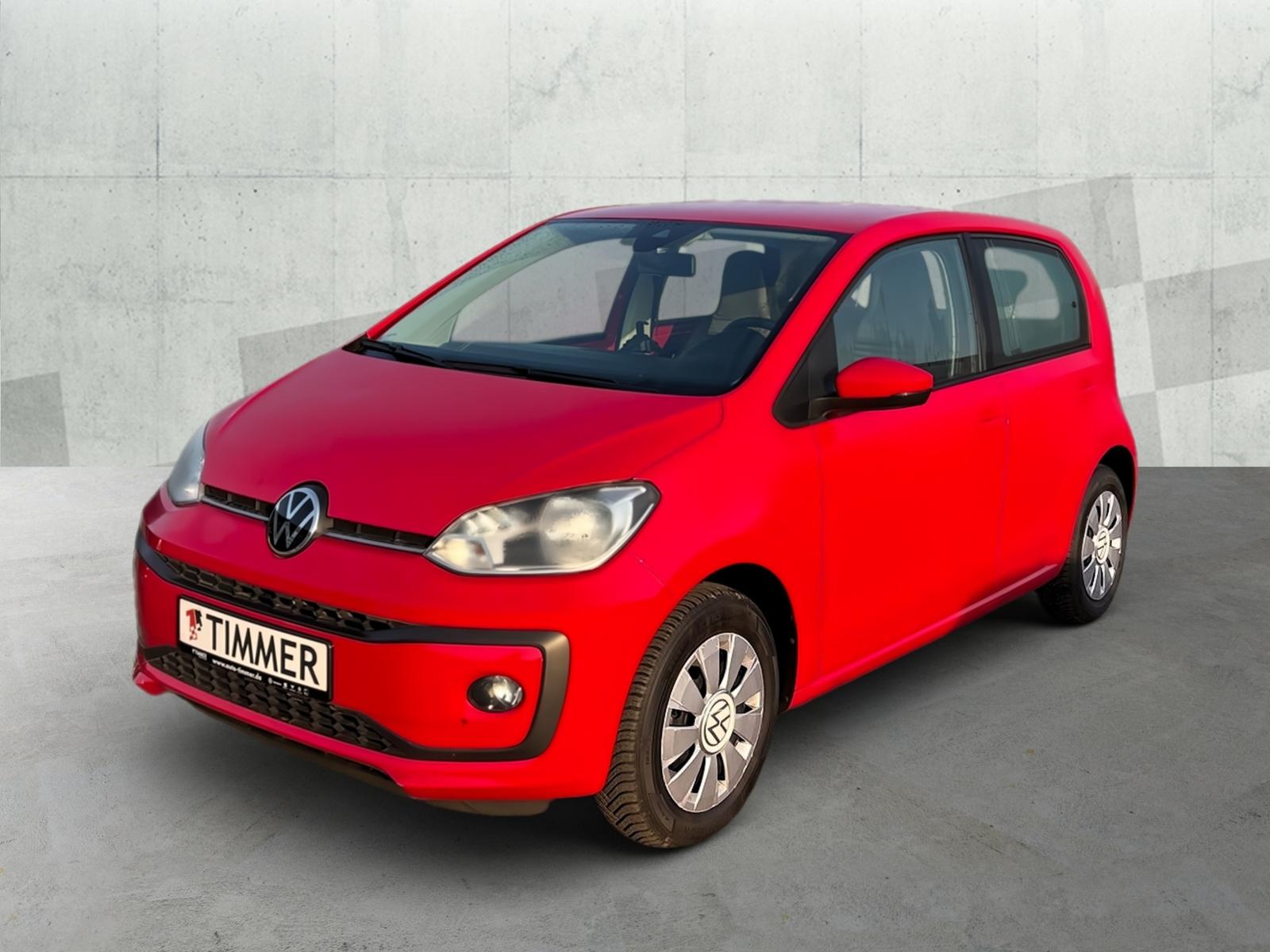 Volkswagen up! 1.0 MOVE! +4-TÜR +ALLWETTER +SHZ +DAB+ +KLIM