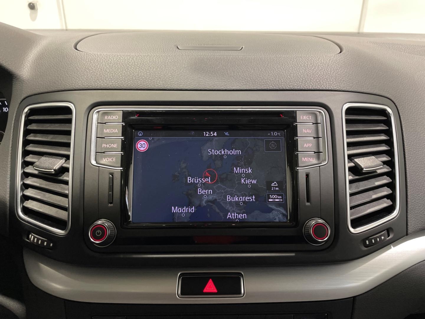 Volkswagen Sharan DSG Comfortline EU6d 7-Sitzer ACC Pano St, миниатюра 17