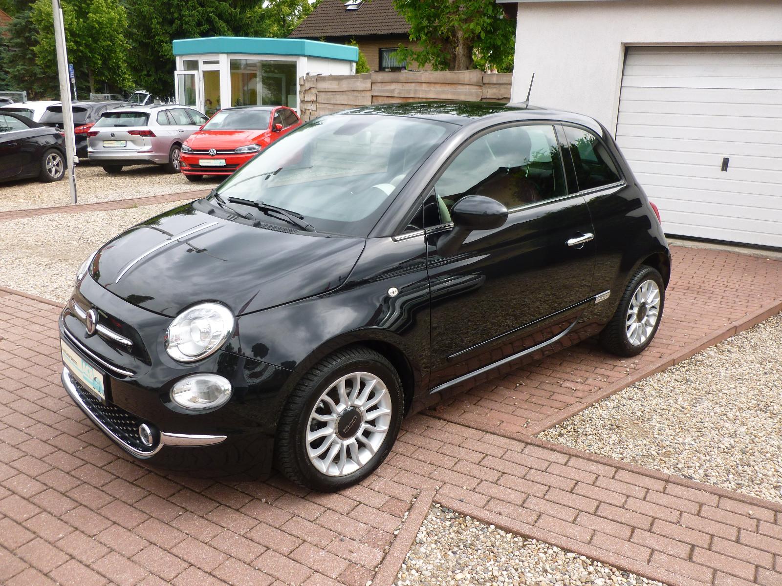 Fiat 500 Lounge Standhzg/Klima/Navi/Pano/Leder/DAB+