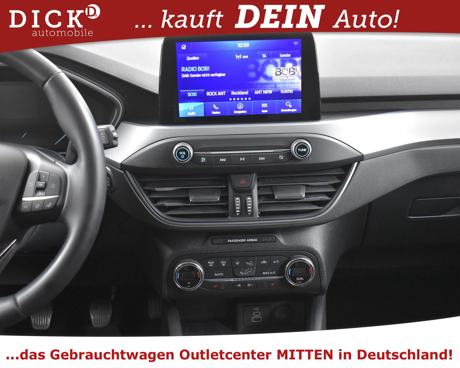 FORD Focus Tur 1.5d C&C NAVI+LED+SHZ+KAMERA+AHK+TEMP+ - Image 14