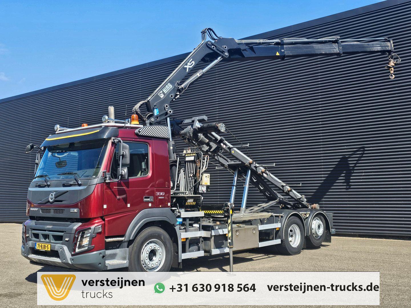 Volvo FMX 330 6x2*4 / HIAB CRANE KRAN / CONTAINER SYST