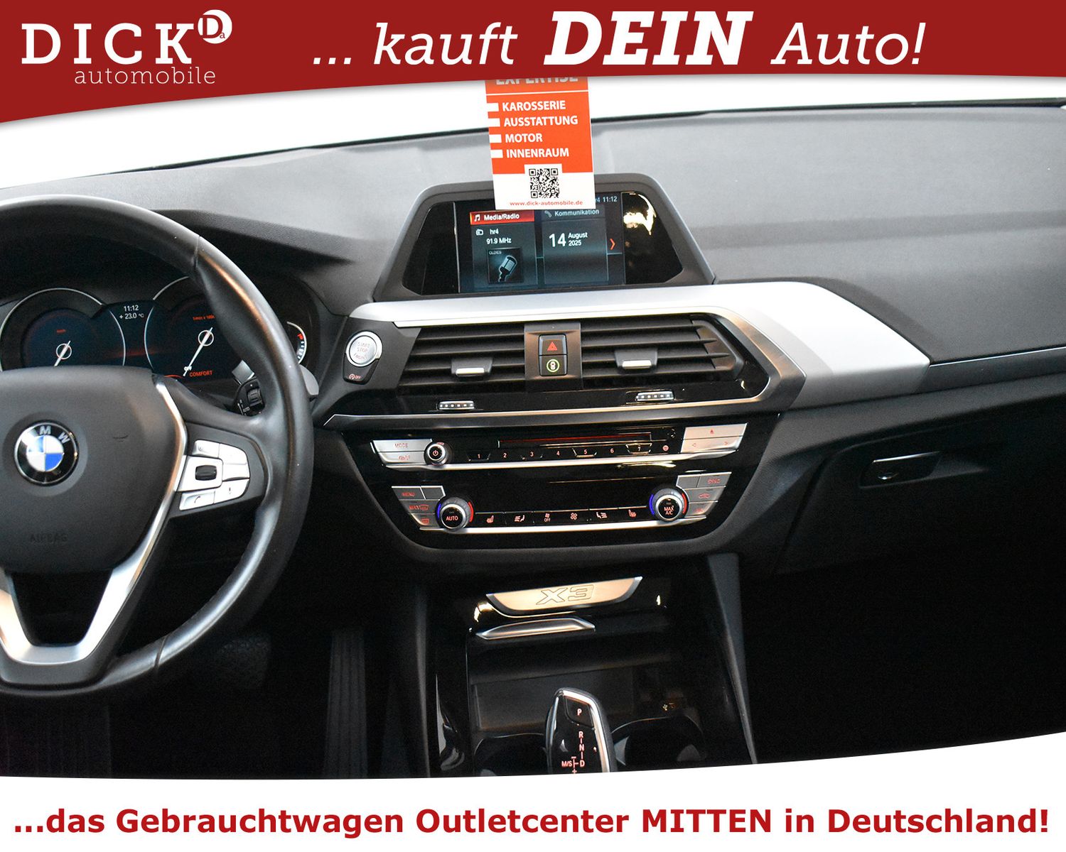 BMW X3 xDri 20d Aut Advan NAVI+LED+AHK+ACC+SHZ+PDC+M - Image 14
