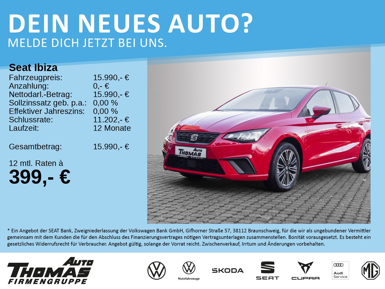 SEAT Ibiza  Style Edition 1.0 TSI LED+PDC+FULL LINK