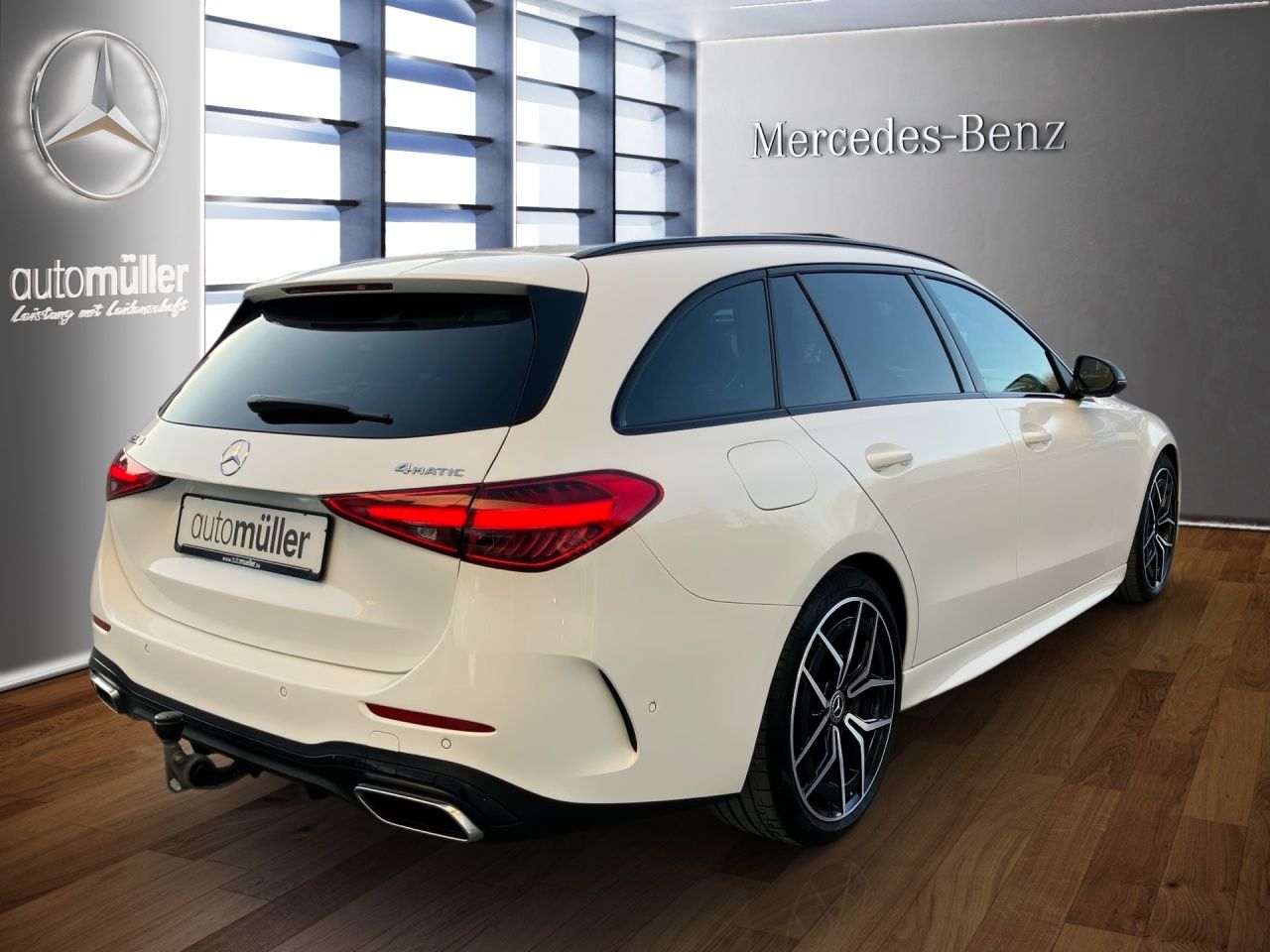 Fahrzeugabbildung Mercedes-Benz C 200 4M T AMG AHK Pano Night WinterP Kamera 19'
