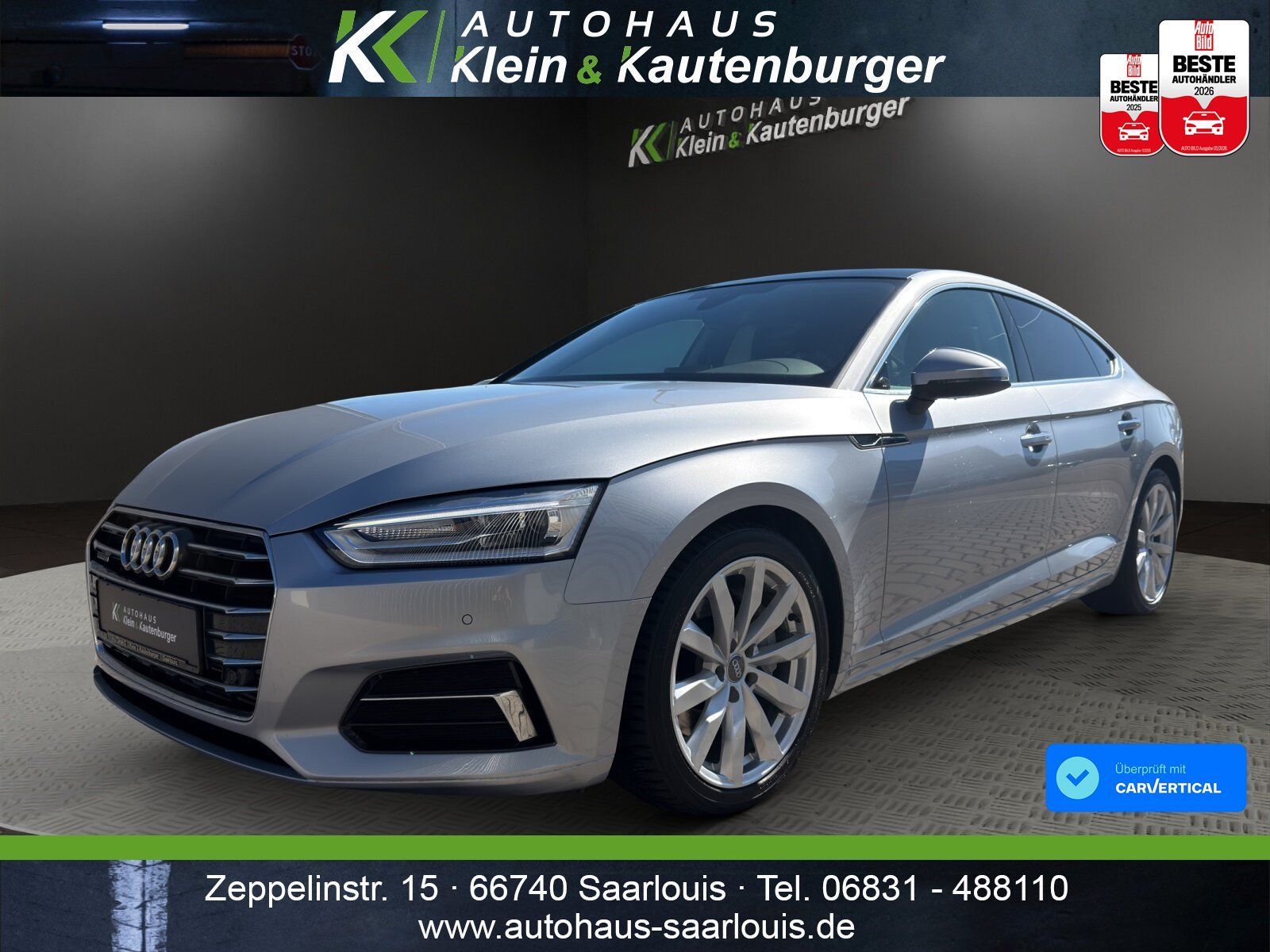 Audi A5 Sportback 45 TFSI quattro VIRTUAL PANO KAMERA