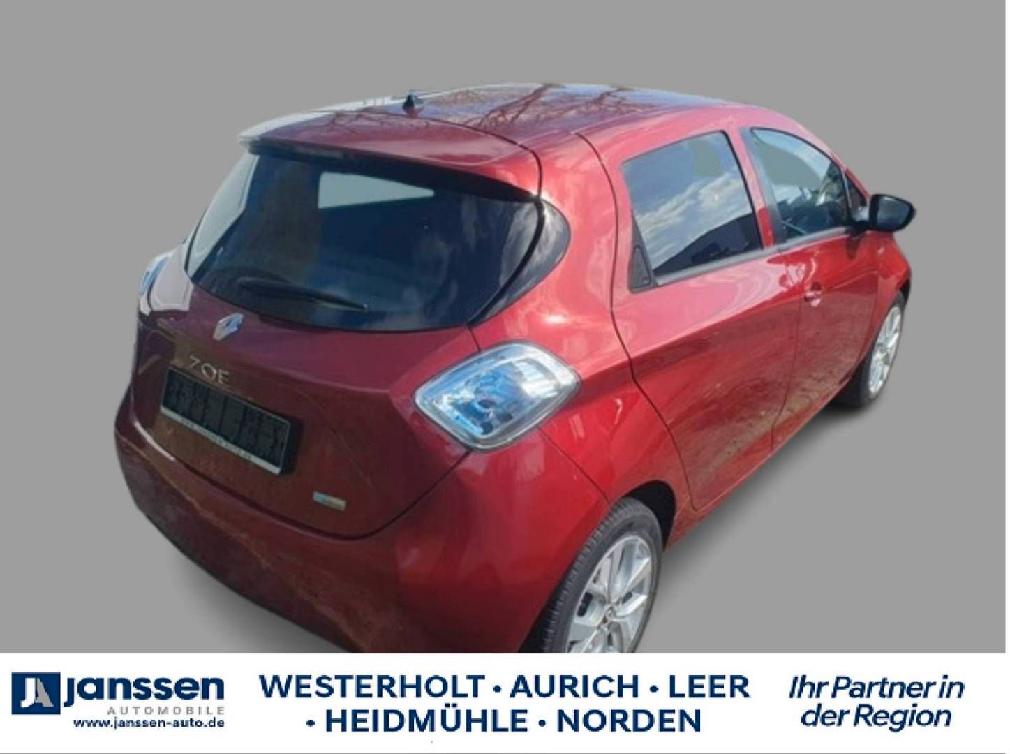 Fahrzeugabbildung Renault ZOE LIFE LIMITED Paket ZE 40 Batteriemiete