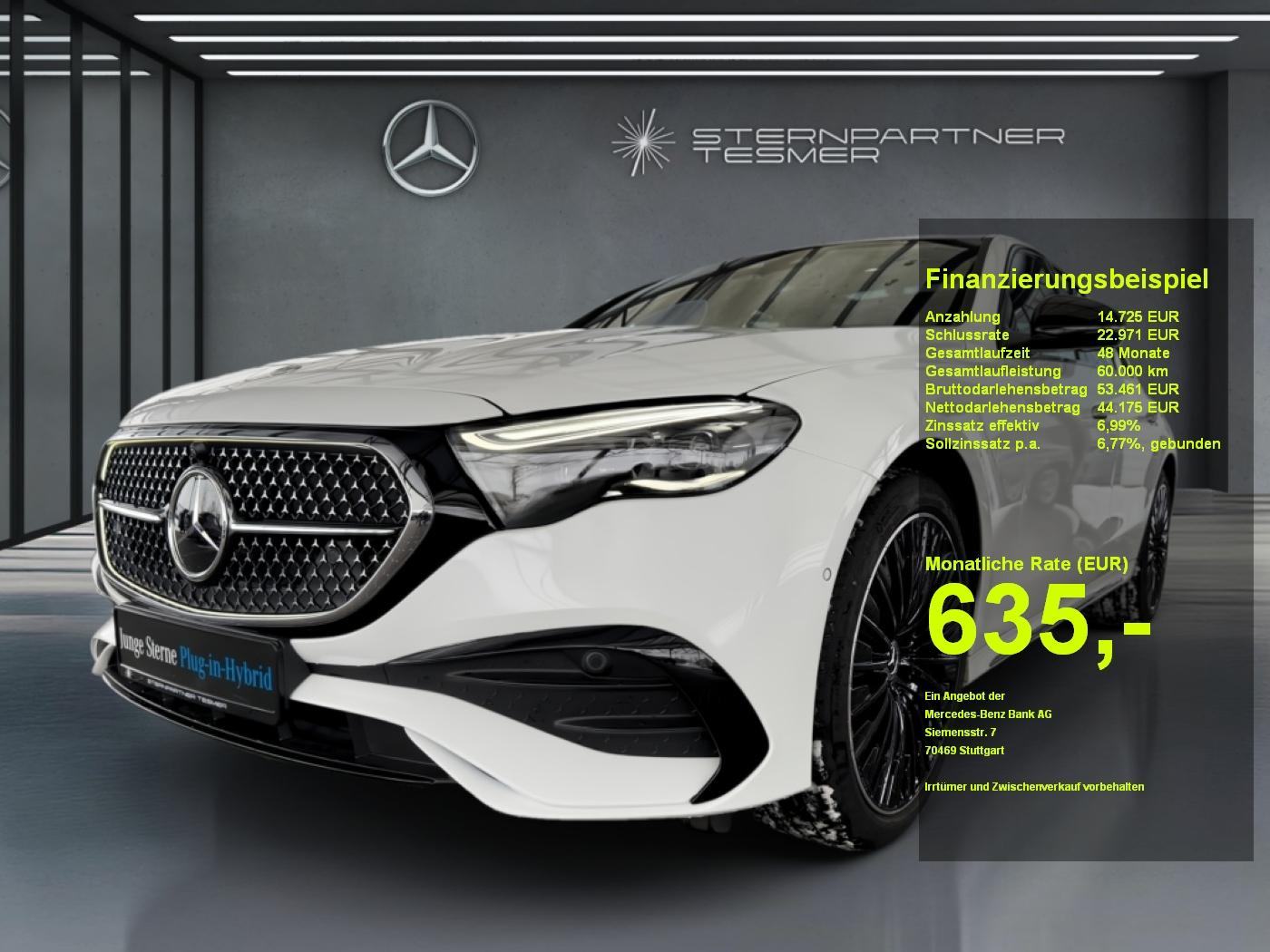 Mercedes-Benz E 300 de AMG, 20'' Night, Pano, Digital, Burmes.