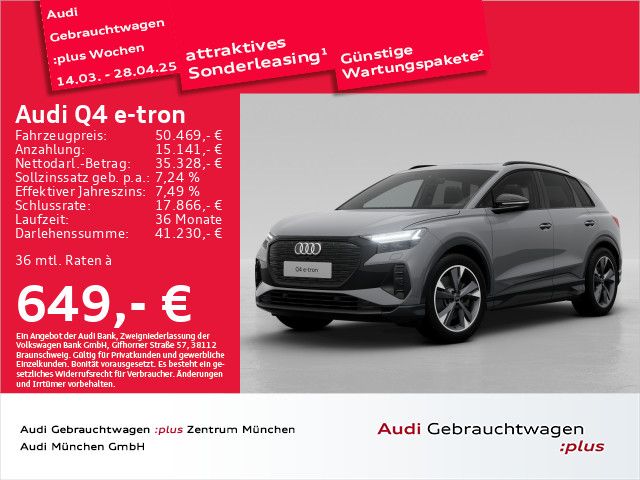 Audi Q4 e-tron 40 advanced Pano/ACC/HuD/Navi+/Kamera