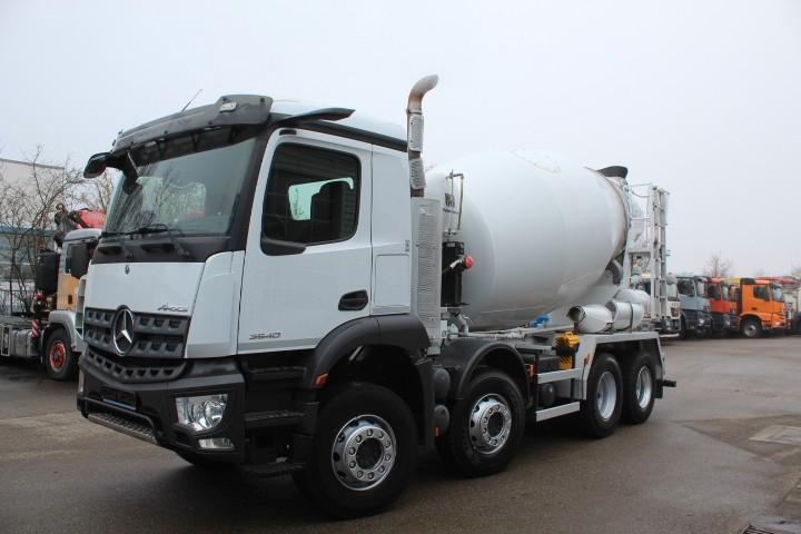 Mercedes-Benz 3540B 8x4, Intermix P9 UL, Euro 6D