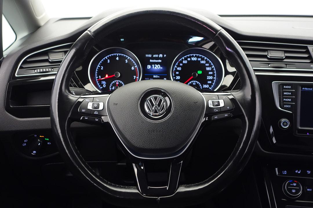 VOLKSWAGEN TOURAN 1.4 TSI 150ch HIGHLINE BVA DSG Sièges chauffants massants 7 places Historique présent - 1ERE MAIN