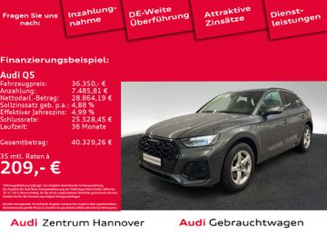 Audi Leasingangebot: Audi Q5 S line 35 TDI Pano Kamera AHK LED