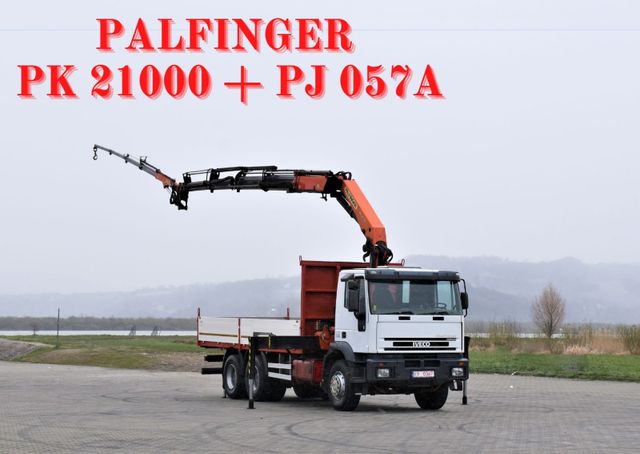 Iveco Eurotrakker 280E35* KRAN +JIB PJ057A/ FUNK*6x4