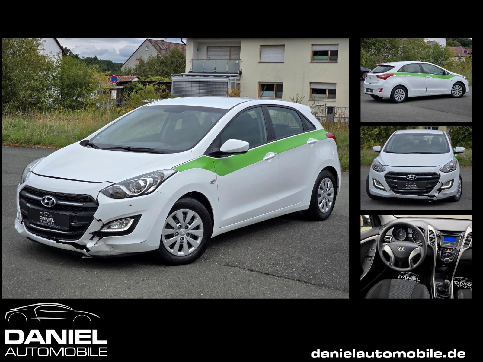 Hyundai i30 blue 1.6 CRDi Classic 1.HAND+ORIG. 50.000 KM