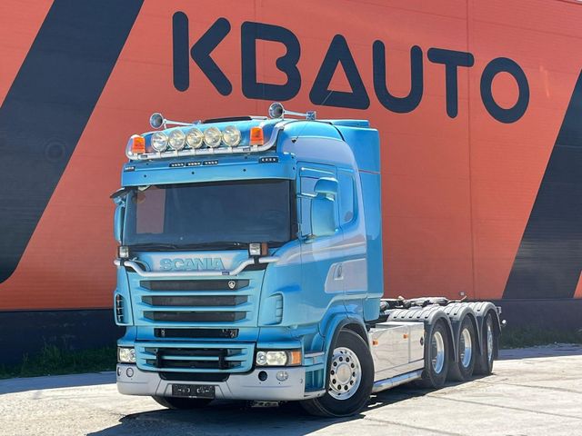 Scania R 620 8x4*4 RETARDER / HIAB XR 24 ton / L=5600 m