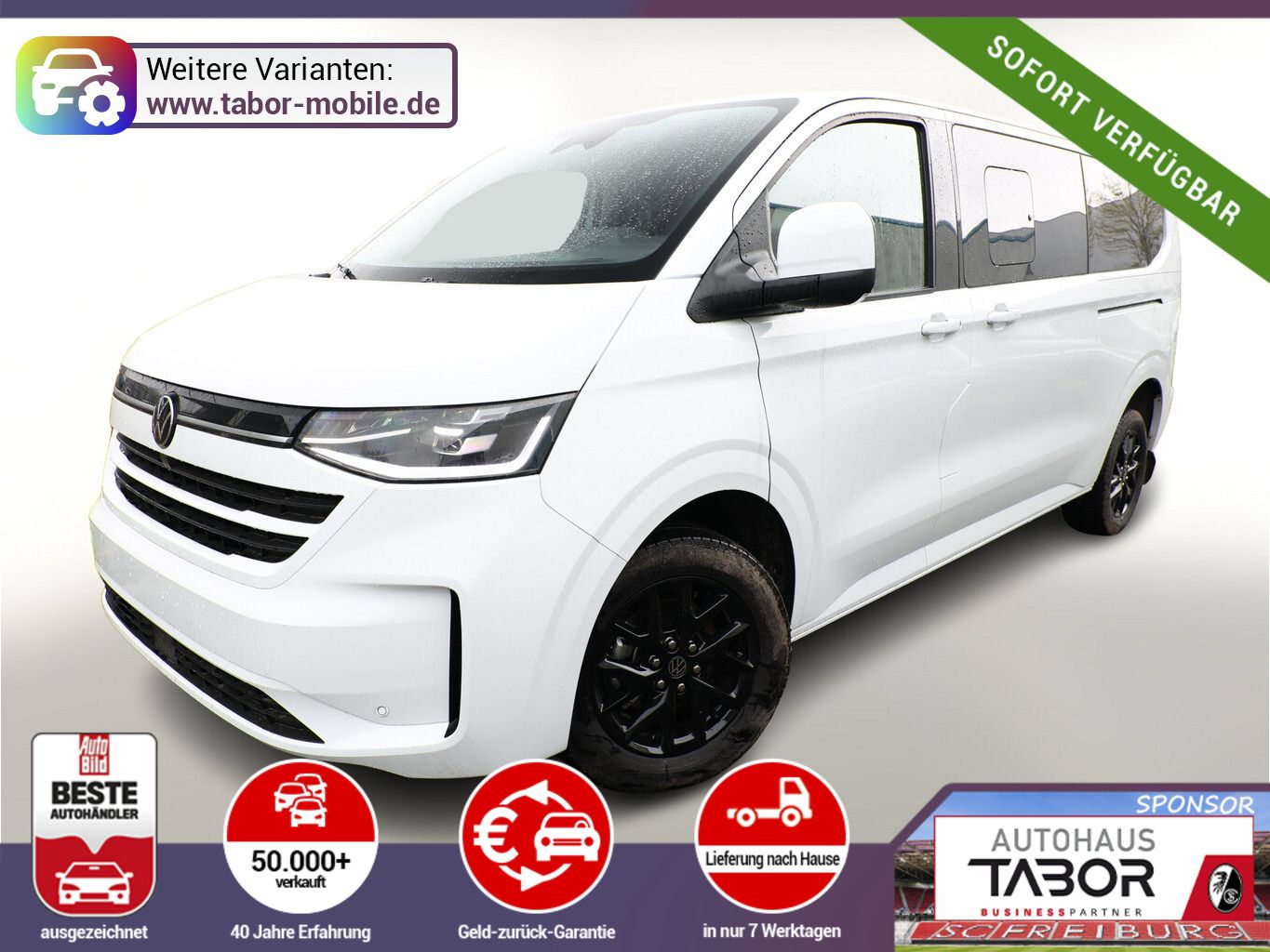 Volkswagen T7 Caravelle Style L2 Matrix Nav Kam PDC SHZ 17Z