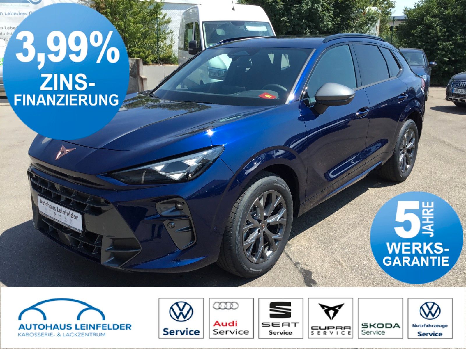 Fahrzeugabbildung CUPRA Terramar 1.5 eTSI DSG+AHK+360°+Headup+ACC