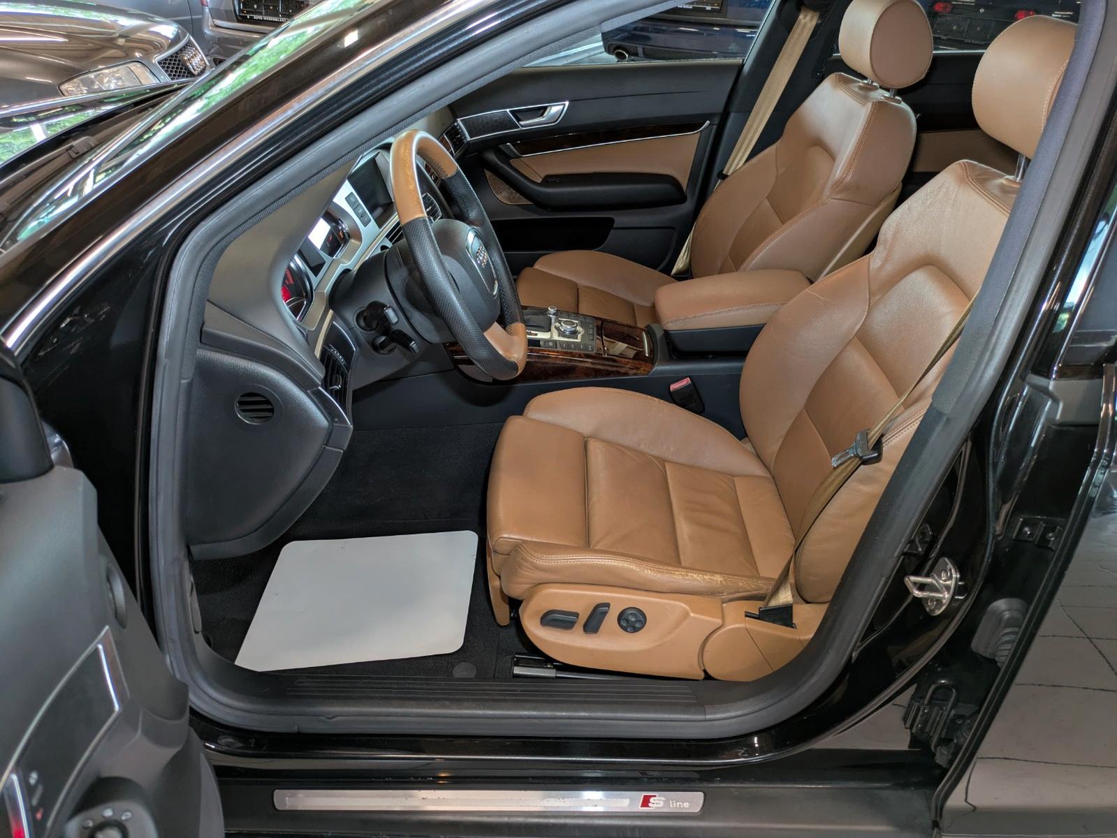AUDI A6 AVANT 3.2 FSI QUATTRO 256ch S LINE - CUIR - SUSPENSION PNEUMATIQUE - BOSE - TOIT PANORAMIQUE - CHAÎNE NEUVE