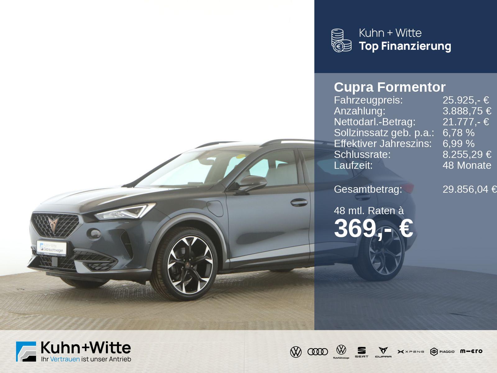 Cupra Formentor 1.4 TSIe HYBRID+AHK+LED+RFK+Navi+Apple