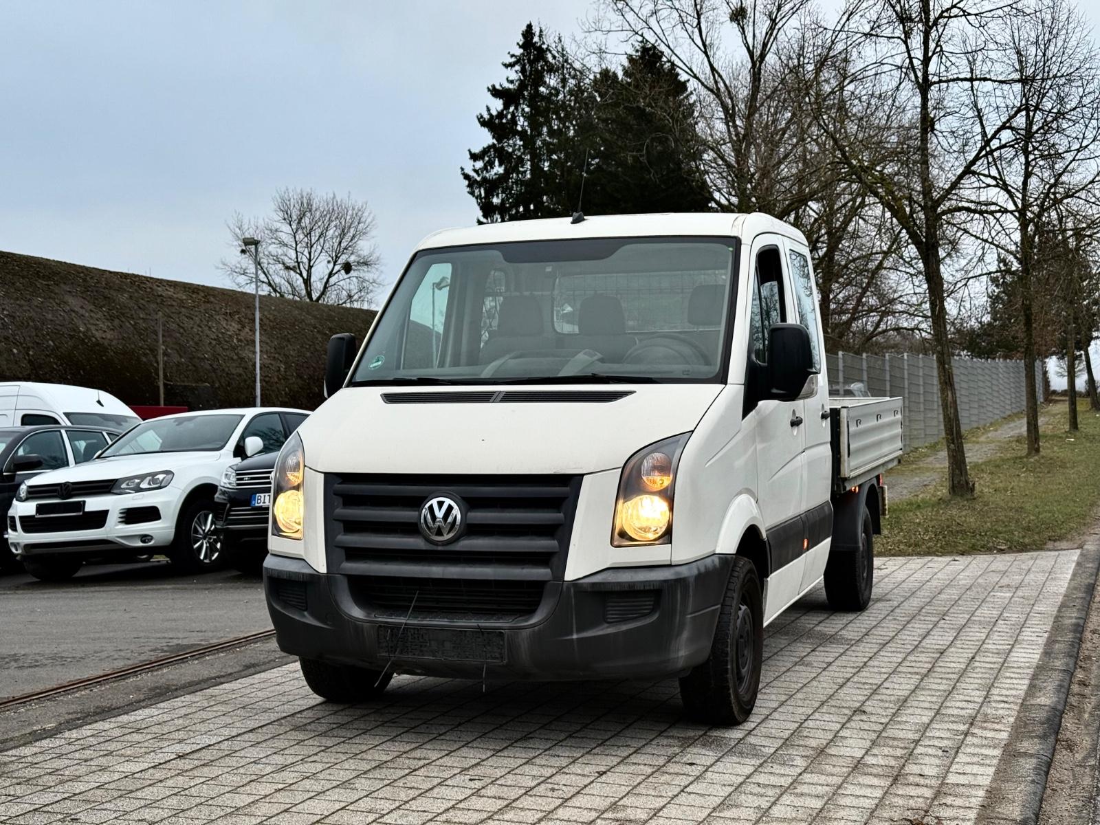 Volkswagen Crafter Pritsche 35 mittel L2 Doppelkabine TÜV
