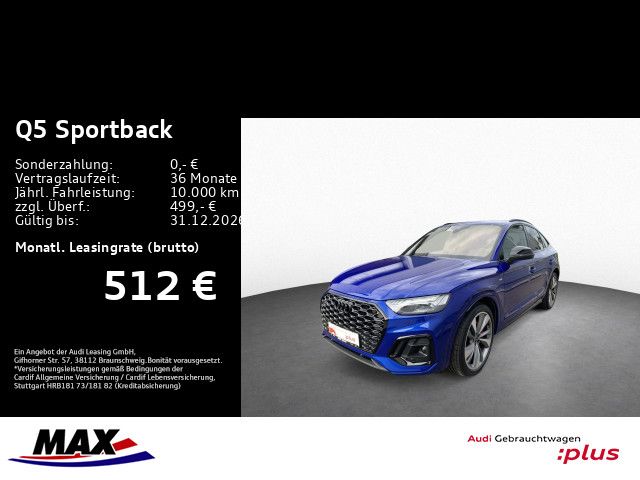 Q5 Sportback 55 TFSI e S-LINE QU LUFT+MATRIX+PAN