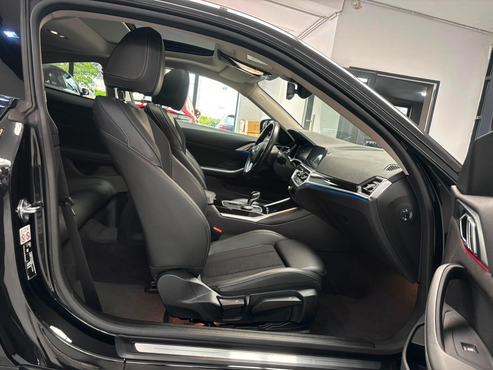 BMW 420 d Coupe 1.Hand SHD LED SHZ NAVI, миниатюра 8