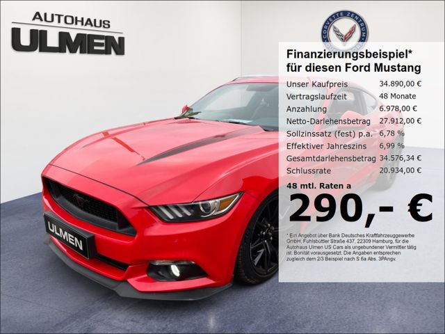 Ford Mustang GT 5.0 V8 Schalter Luftfahwerk Sternenhi