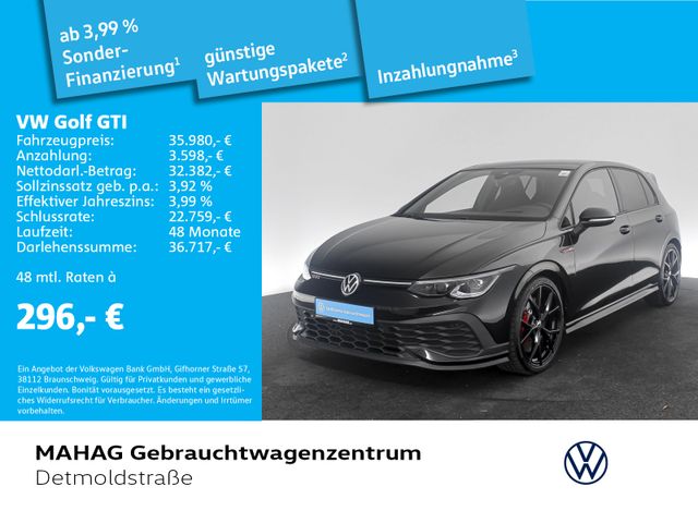 Volkswagen Golf VIII GTI CLUBSPORT 2.0 TSI BlackStyle NaviP