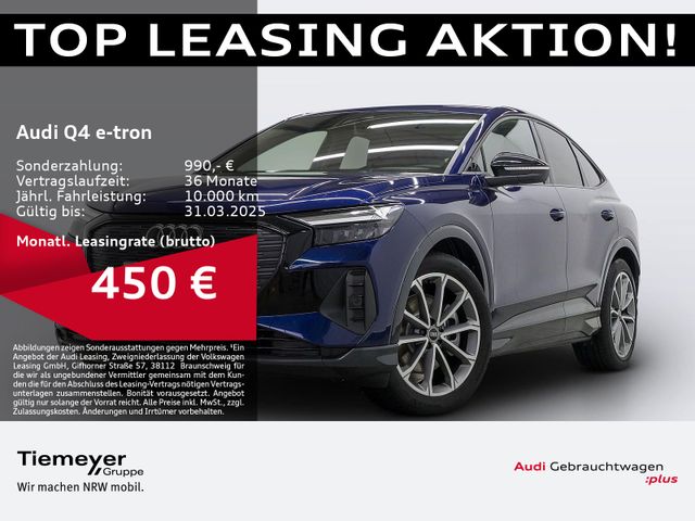 Audi Q4 e-tron Sportback 45 ADVANCED LM20 LEDER AHK O