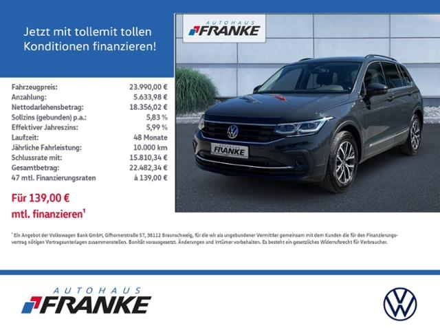 Volkswagen Tiguan Life 1.5 TSI LED NAVI AHK Kamera