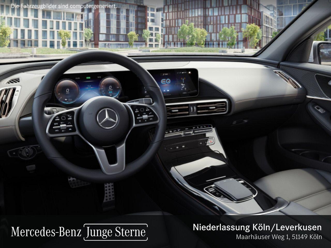 Mercedes-Benz EQC 400 4M AMG/SHD/MBeam/Trittbr/360°/HuD/Distr