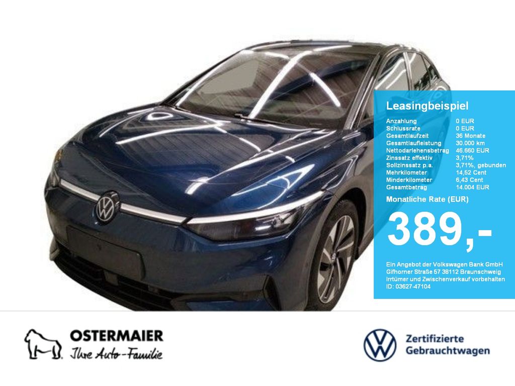 Volkswagen ID.7 PRO BLACK STYLE 286PS NP.73T ACC.5J-G.WÄRME