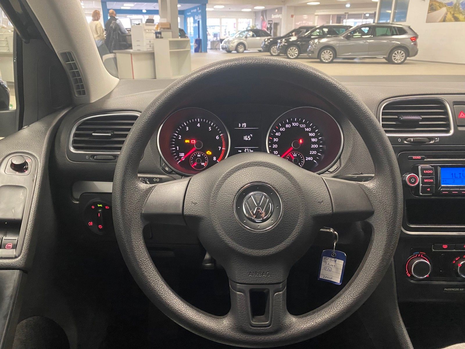 Fahrzeugabbildung Volkswagen Golf 6 1.2 TSI Trendline+CHECKHEFT+ALLWETTER+ALU