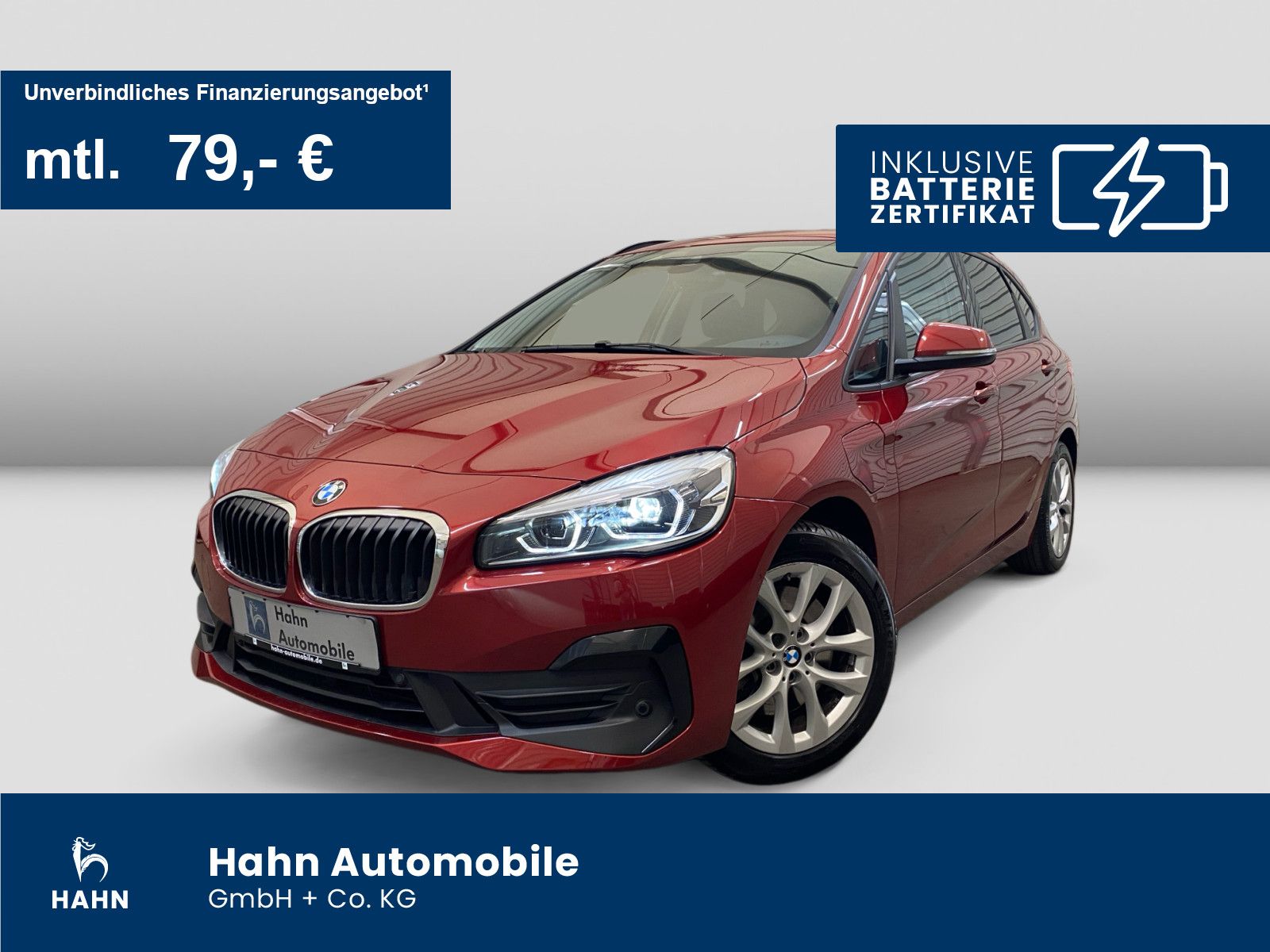 BMW 225 2er Active Tourer - 225xe Advantage Navi Pan