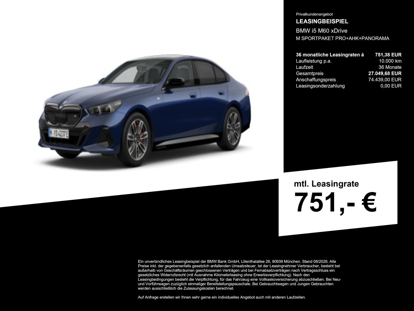 BMW i5 M60 xDrive M SPORTPAKET PRO AHK PANORAMA foto 3