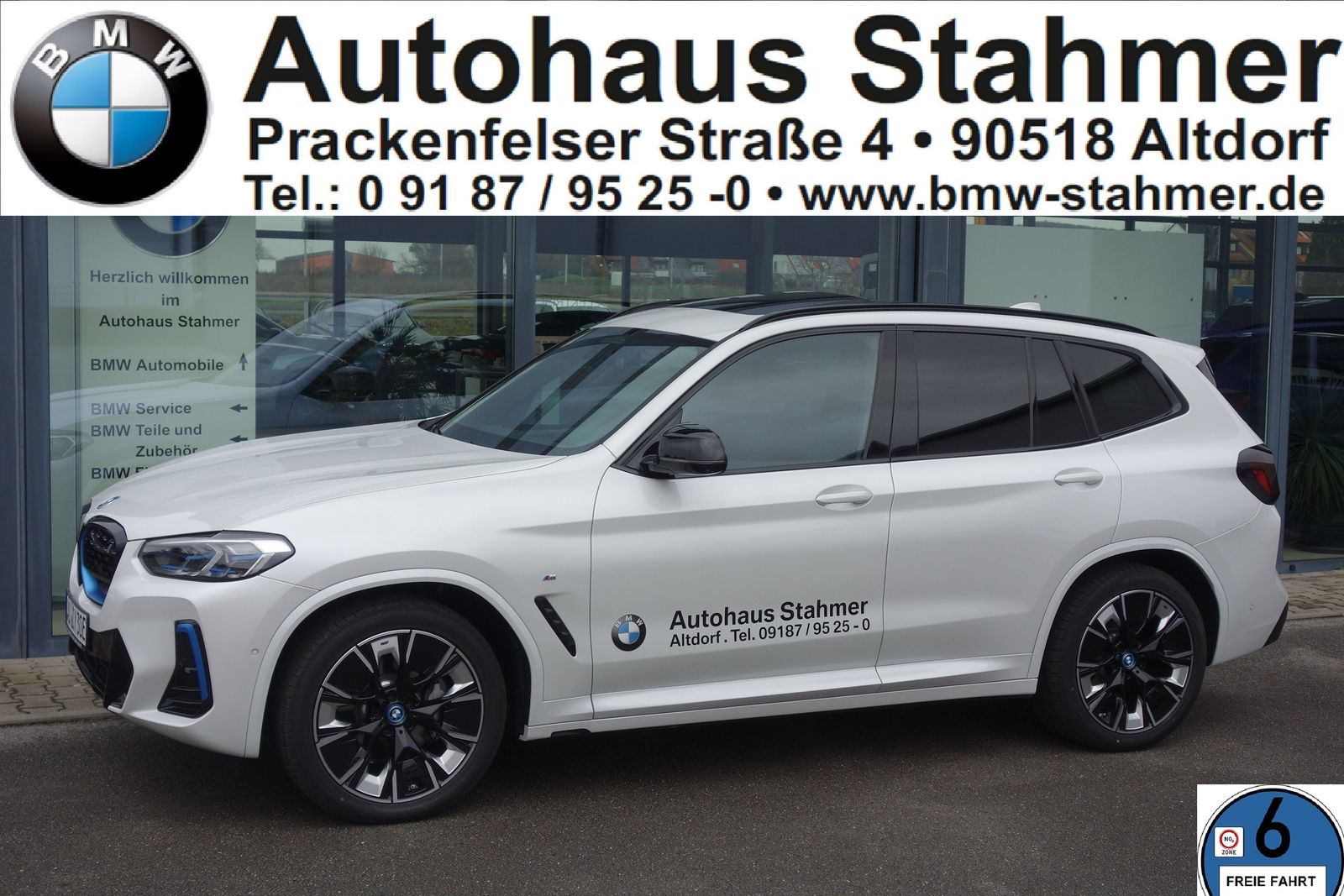 BMW iX3 LCi Gestiksteuerung Head-Up HK HiFi DAB LED 