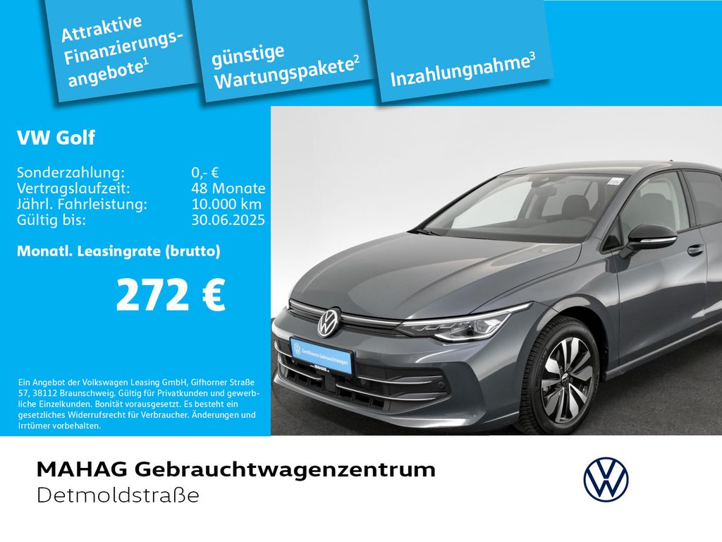 Volkswagen Golf VIII 1.5 TSI GOAL AHK Navi LEDPlus TravelAs