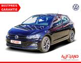 Volkswagen Polo 1.0 Highline Navi Panorama ACC Sitzheizung - Volkswagen Polo: Schwarz