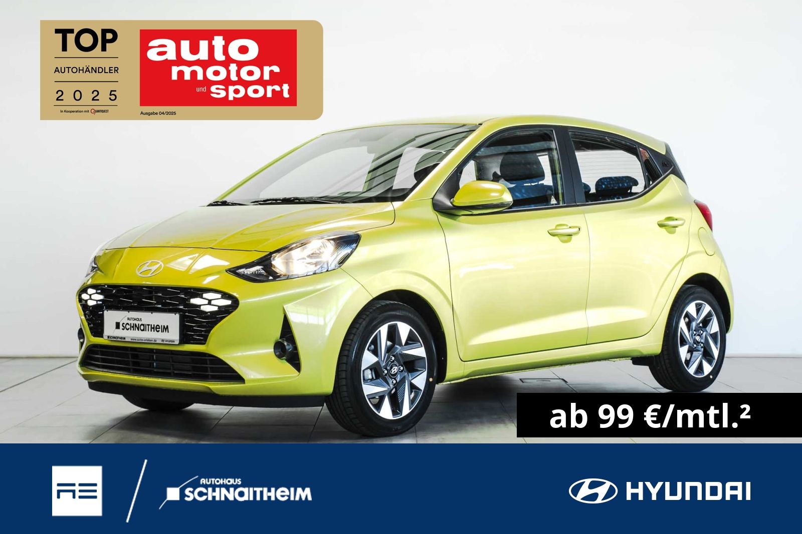 Hyundai i10 Trend 1.0 AMT 46 KW (63PS)