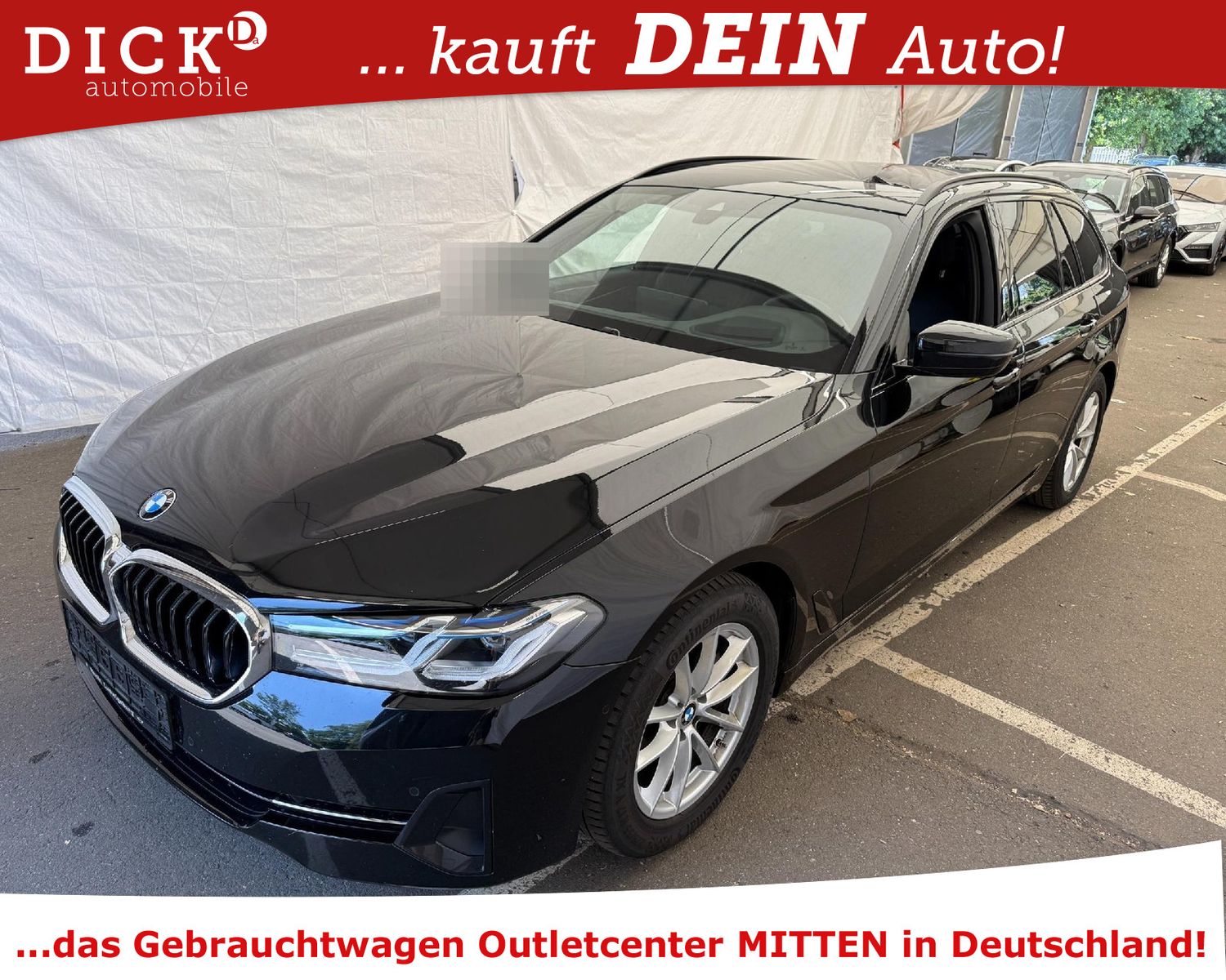 Fahrzeugabbildung BMW 520d T AT8 LASER/HUD/H&K/LEDER/SHZ/RFK/AHK