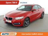 BMW 2er 220i Sport Line Aut.*NAVI*XENON*TEMPO* - rote BMW 220