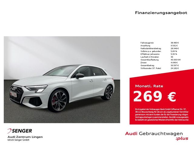 Audi S3 Sportback 2.0 TFSI quattro Matrix Pano B&O