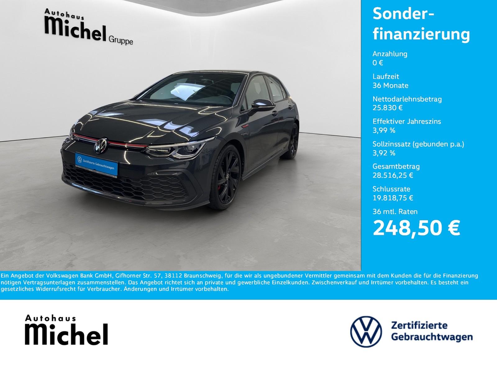 Volkswagen Golf 8 TSI DSG GTI LED-Plus TravelAssist Navi
