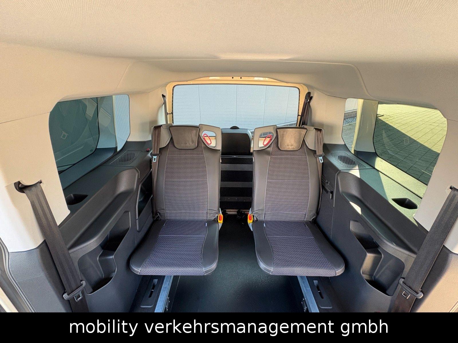 Volkswagen Caddy Maxi Taxi Rollstuhl Klappsitze Triflex 7-S